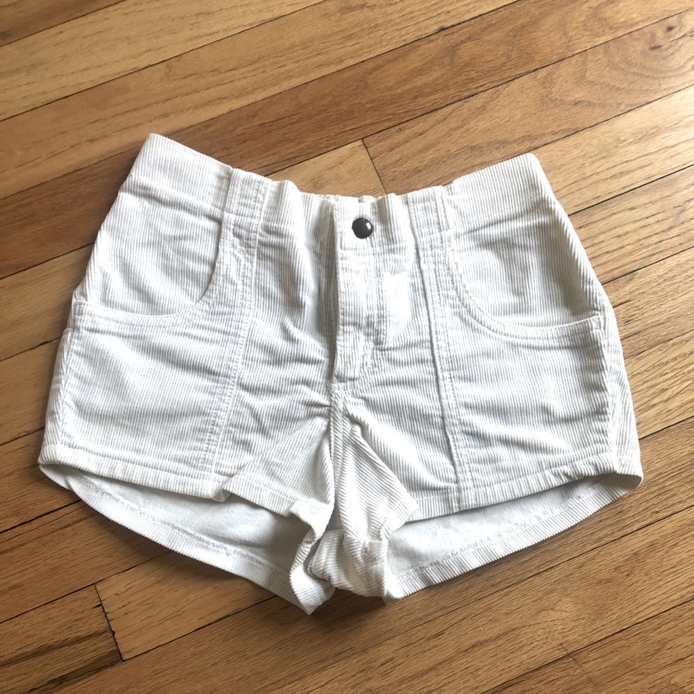 American Apparel Women’s Corduroy Shorts Size 25